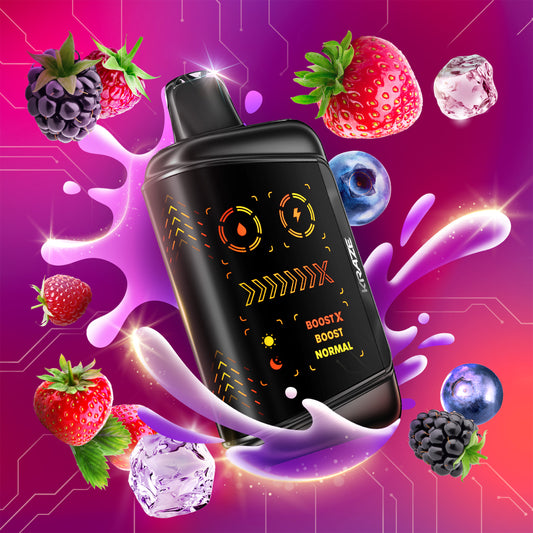 Kraze Mega X Quad Berry Ice