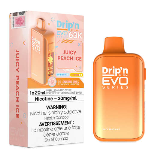 Drip'n 63 evo Juicy Peach Ice