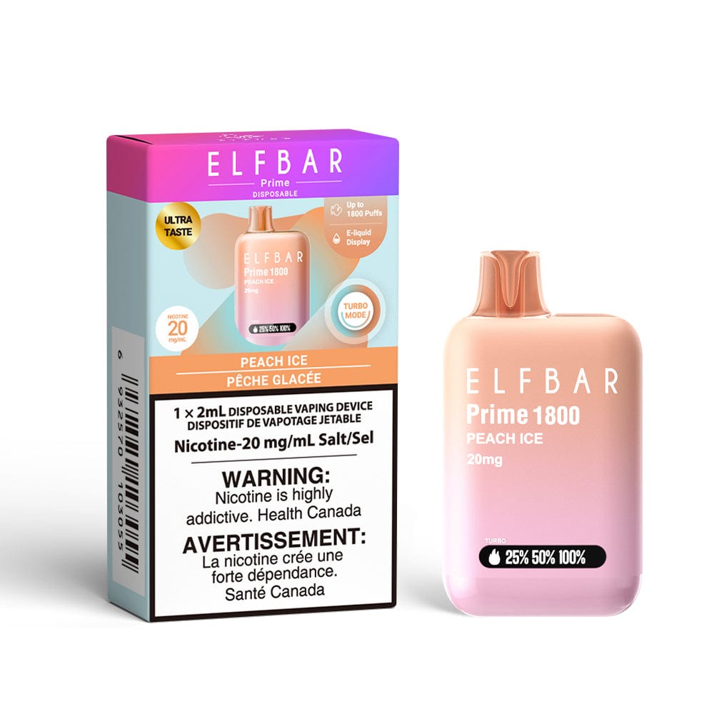 Elf Bar Prime Peach Ice