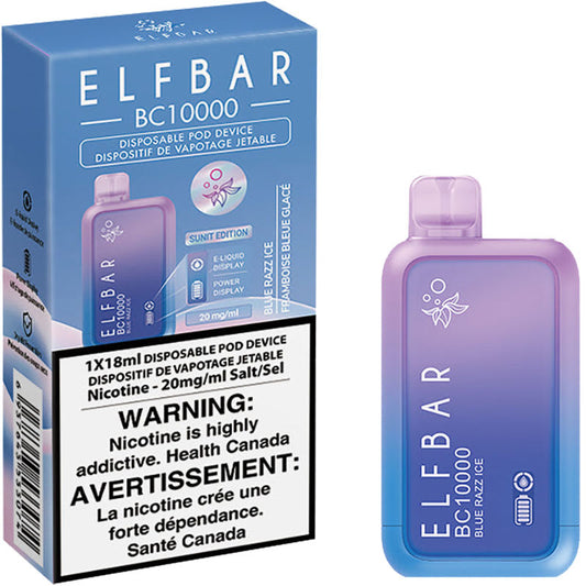 Elf Bar BC10000 Blue Razz Ice