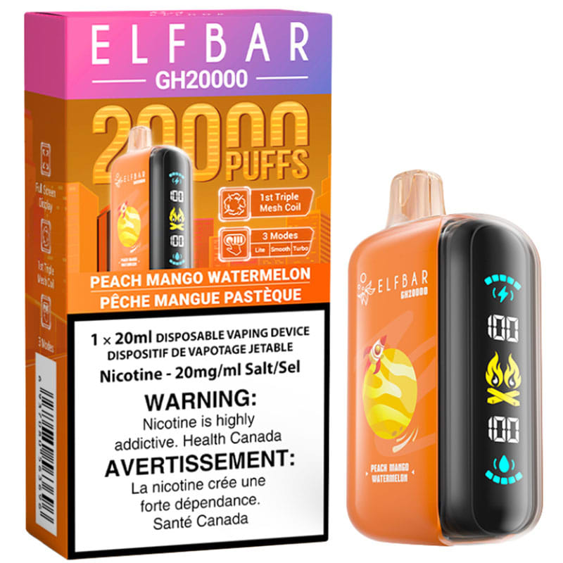 Elf Bar GH20000 Peach Mango Watermelon