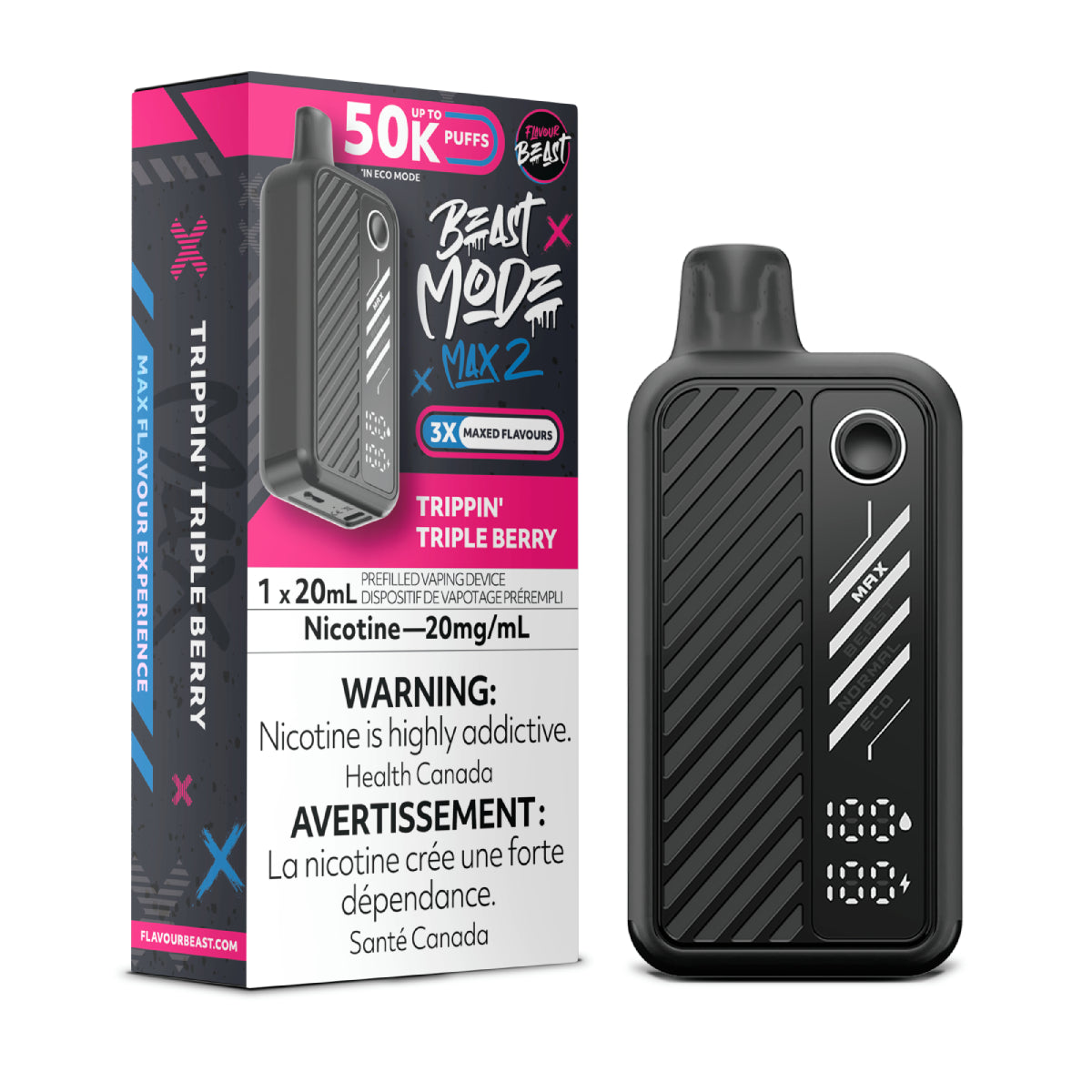 Beast Mode Max 2- Trippin' Triple Berry