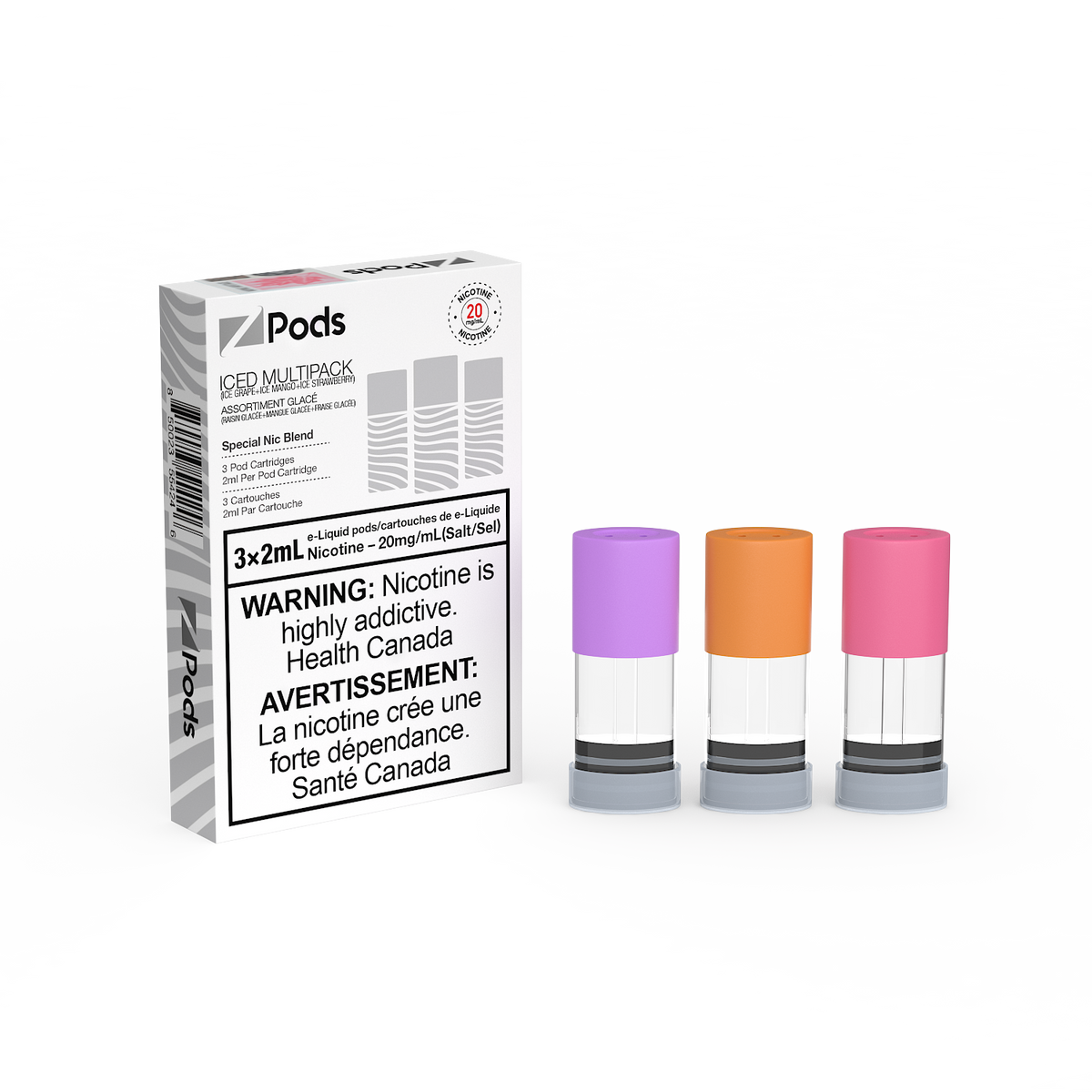 Z Pods Iced Multipack