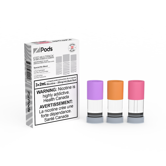 Z Pods Iced Multipack