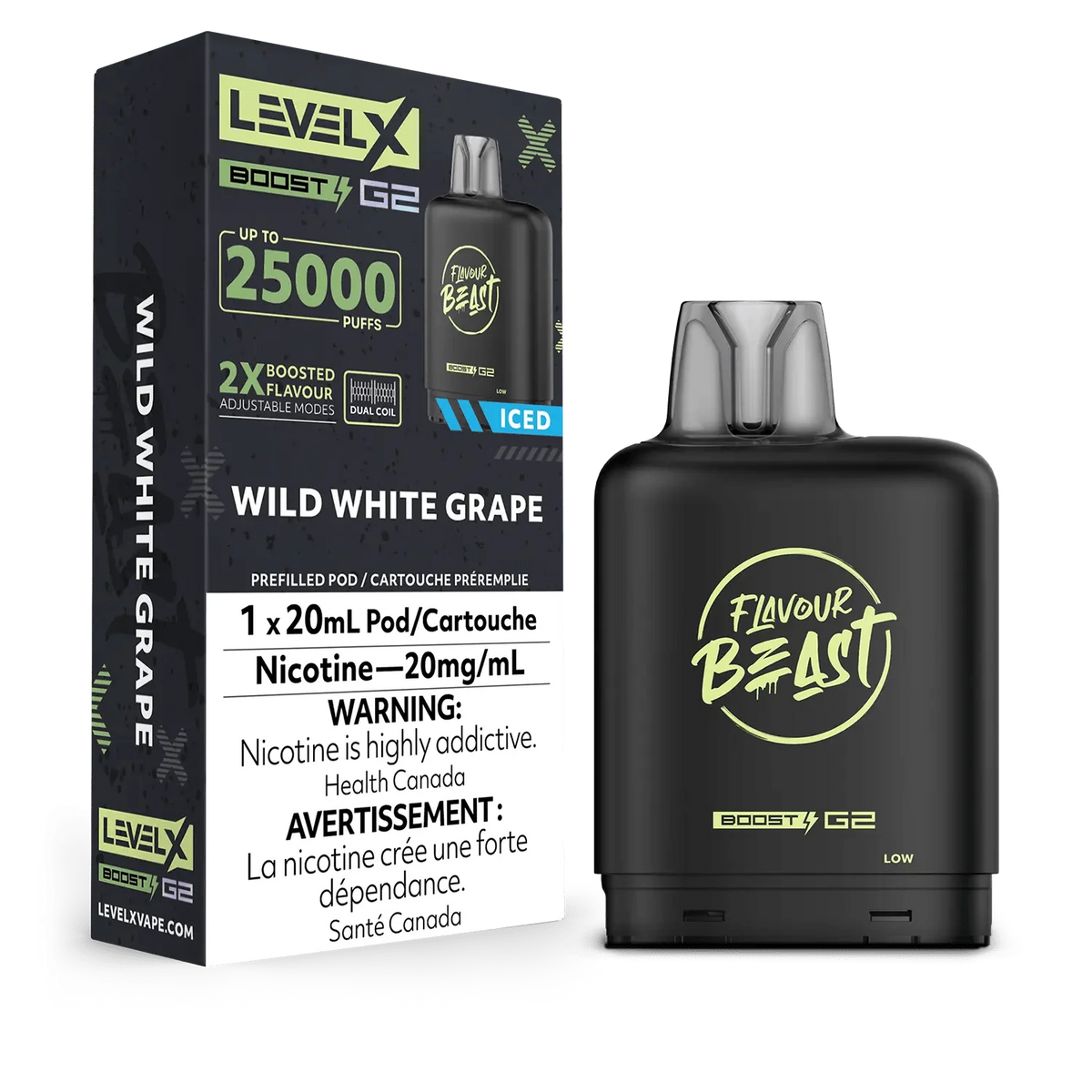 FB Level X Boost Wild White grape