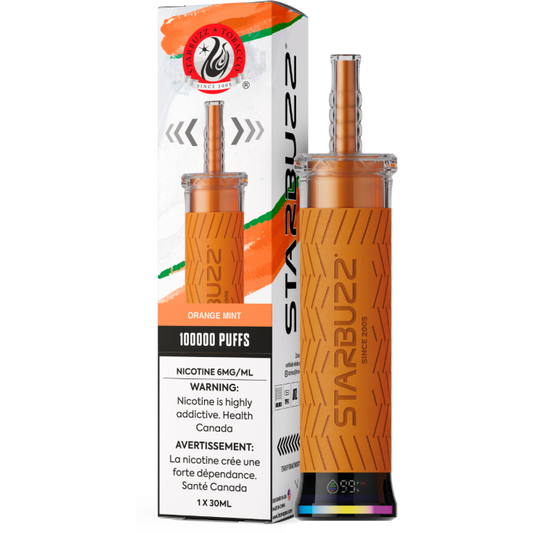 Starbuzz E hose Orange Mint