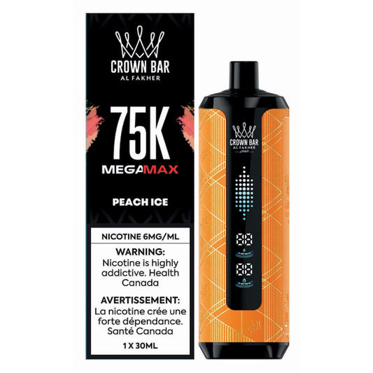 Crown Bar 75K Peach Ice