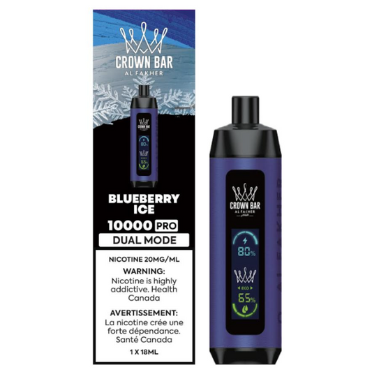 Crown Bar 10K - Blueberry Ice