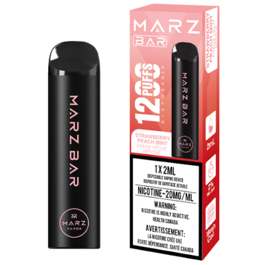 Marz Bar 1200 Strawberry Peach Mint
