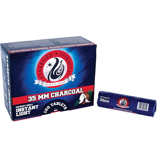 Starbuzz Premium Quick Light Hookah Coals - 35 mm