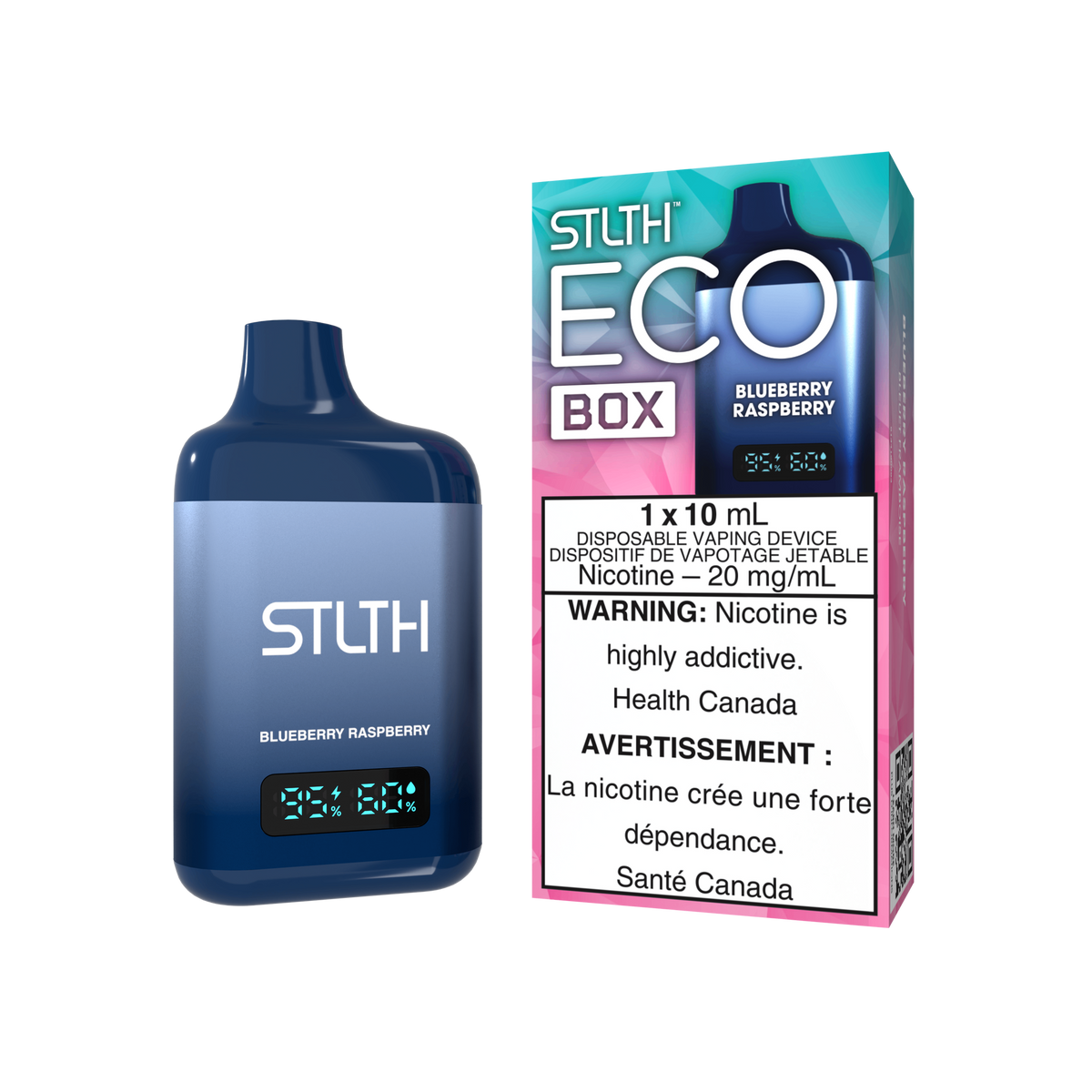 Stlth Eco Box Blueberry Raspbery