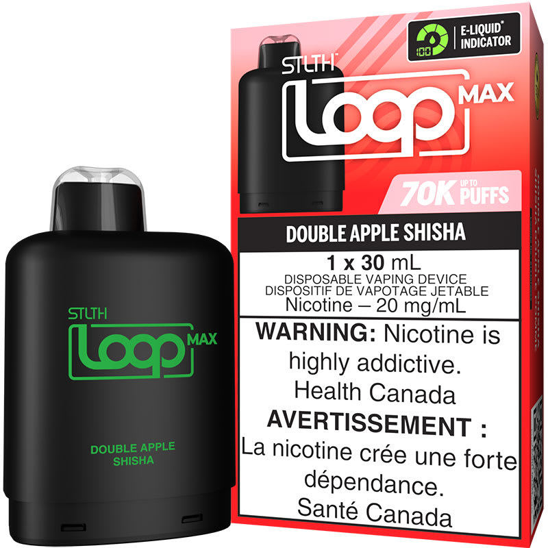 Stlth Loop Max Double Apple Shisha