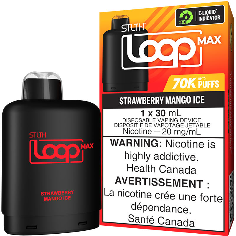 Stlth Loop Max Strawberry Mango Ice