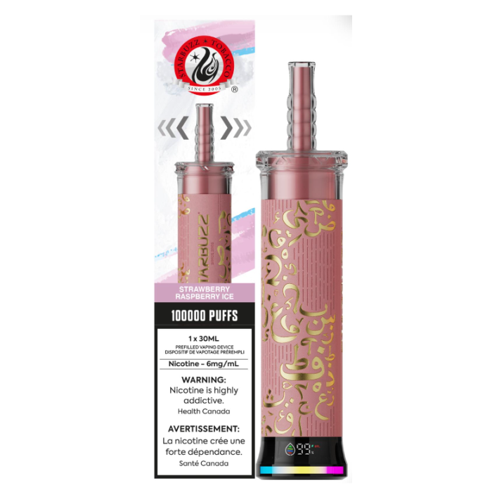 Starbuzz E hose Strawberry Raspberry Ice