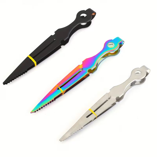 Vibrant Coloured Hookah Tongs - Oil Spill