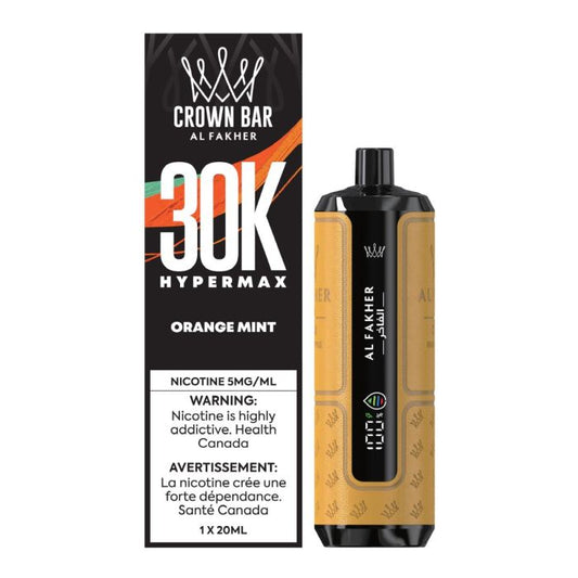 Crown Bar Hyper Max 30K - Orange Mint